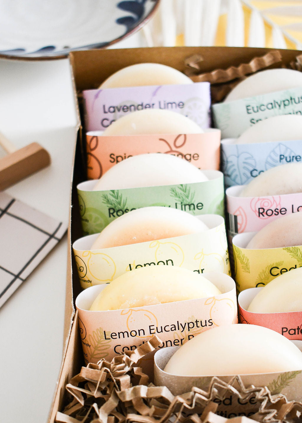 Natural Spa Shampoo & Conditioner Bars (11-Pack)