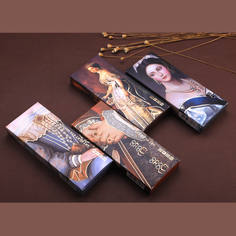 【Clearance Sale】Domestic Makeup Hojo Chinese Style Oil Painting Eyeshadow Palette, Dual-Use For Dry And Wet, 12 Colors, Same As On Douyin