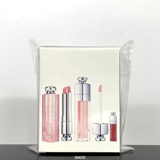 Dijia Lip Care Three-Piece Formal Color Changing Set 001 Ao # Formal Lip Plumping Honey 001 # Small Sample Lip Gloss 038 #