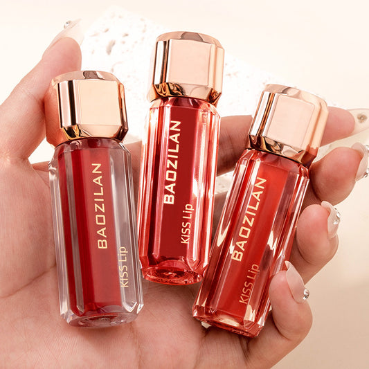 Cross-border Makeup Small Ice Velvet Lip Glaze Matte Matte Matte Silky Soft Mist Lipstick Lip Gloss Is Not Easy To Stick To The Cup Student