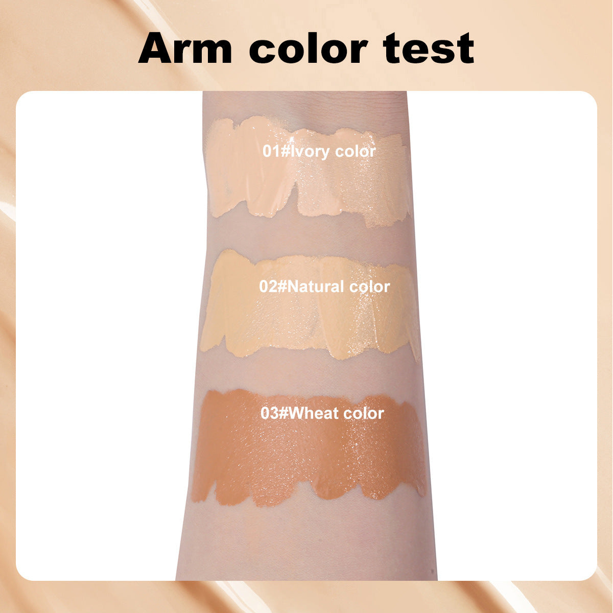 Cross-border SEARCH BEAUTY Foundation Liquid Is Not Easy To Take Off Makeup Waterproof Sweat-proof Oil Control Concealer Moisturizing Light Transparent Foundation