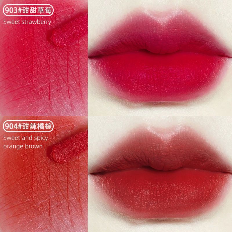 Helen Beauty Velvet Matte Matte Matte White Does Not Fade Stained Cup Waterproof Lipstick Student Lip Glaze Bean Paste Lip Paste