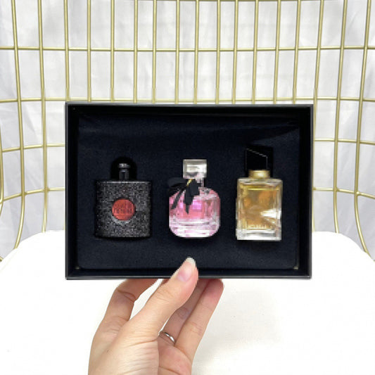 Women's Perfume Sample Set Three, Four Or Five Pieces Christmas Gift Gift Box Powder Meets Coco Sweetheart Gift