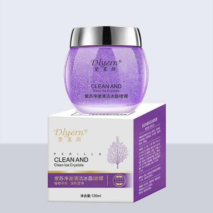 Dai Laiyan Perilla Ice Crystal Cleansing Gel Exfoliates Blackheads, Shrinks Pores, Refreshes And Not Tight, Dropshipping