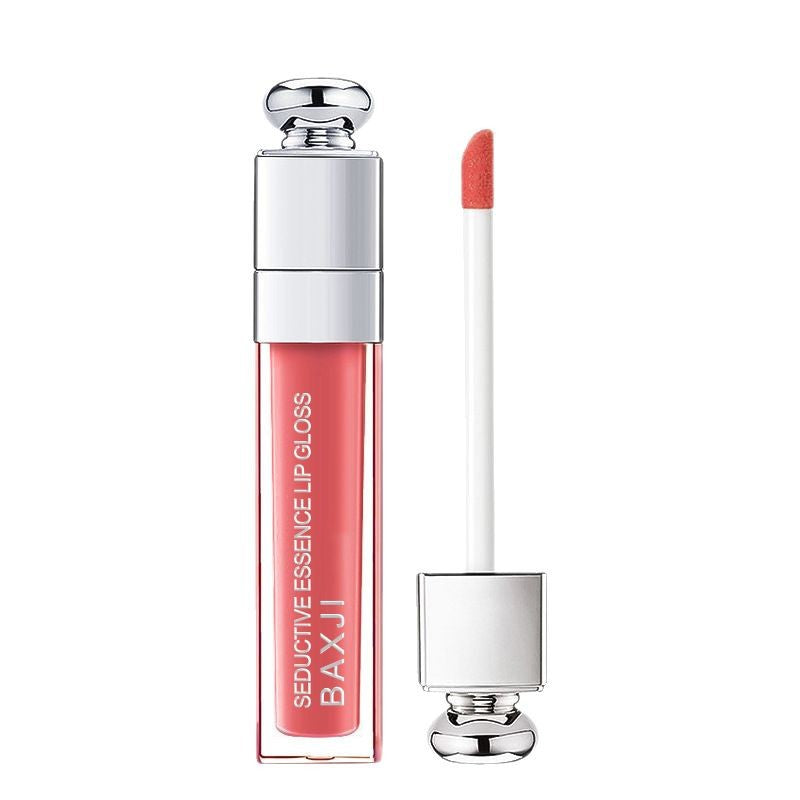 Baixianji Essence Lip Gloss Mirror Moisturizing Lip Care Plumping Lip Essence Primer Moisturizing Translucent Lipstick Lip Glaze