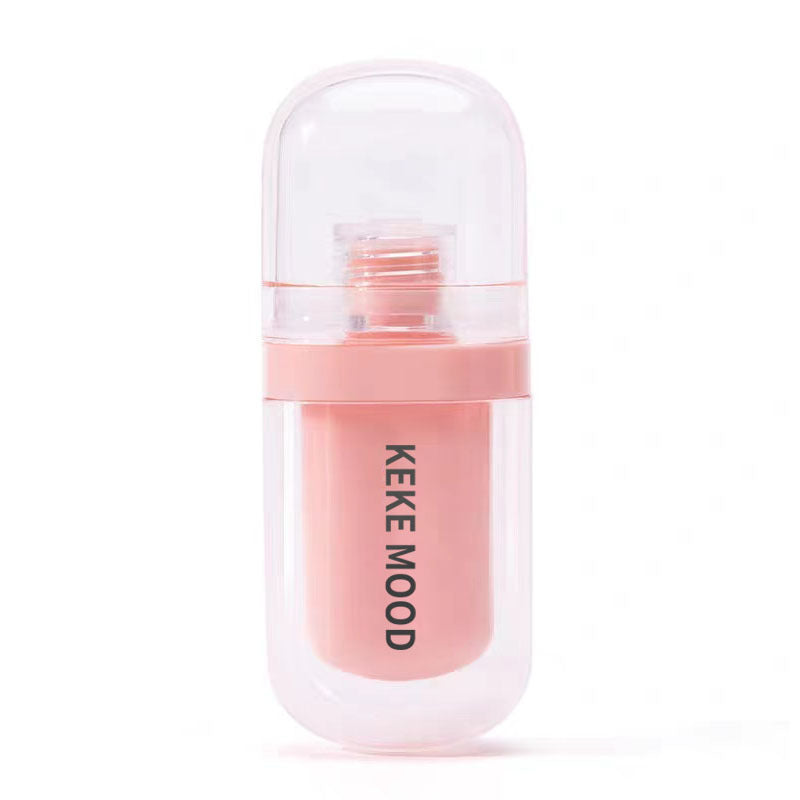 Kekemood Gummy Lip Glaze Mirror Water Gloss Moisturizing Lip Jelly Glass Lipstick Not Easy To Stick To The Cup To Whiten Students